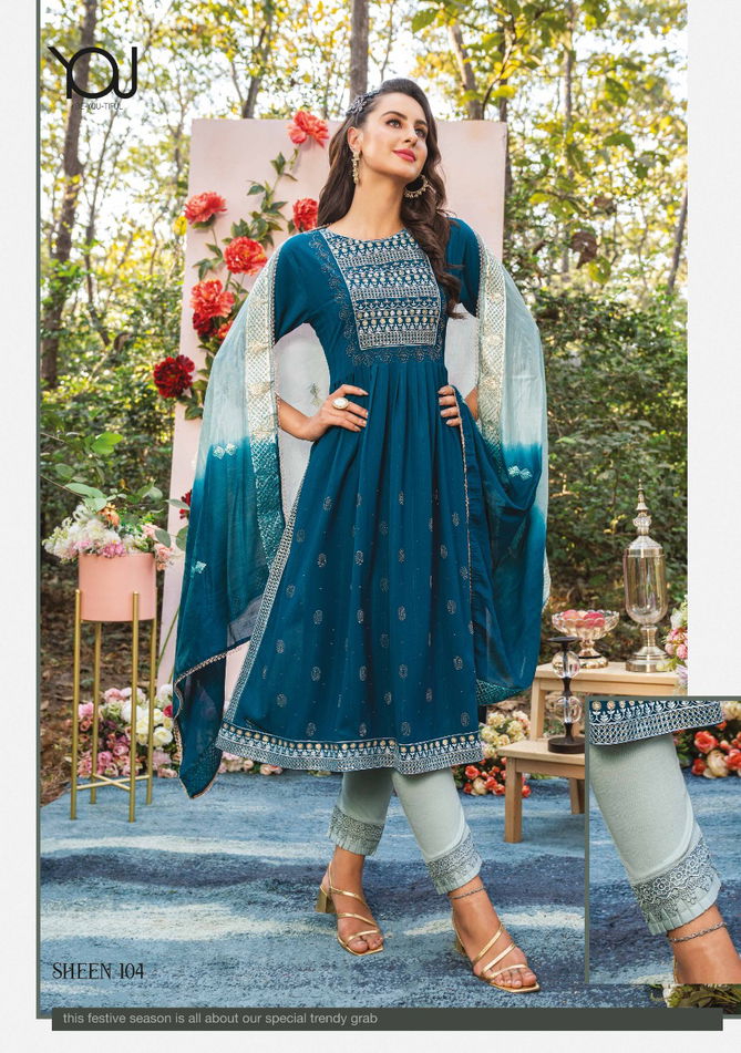 Wanna Sheen Naira Fancy Party Wear Wholesale Readymade Salwar Suits Catalog